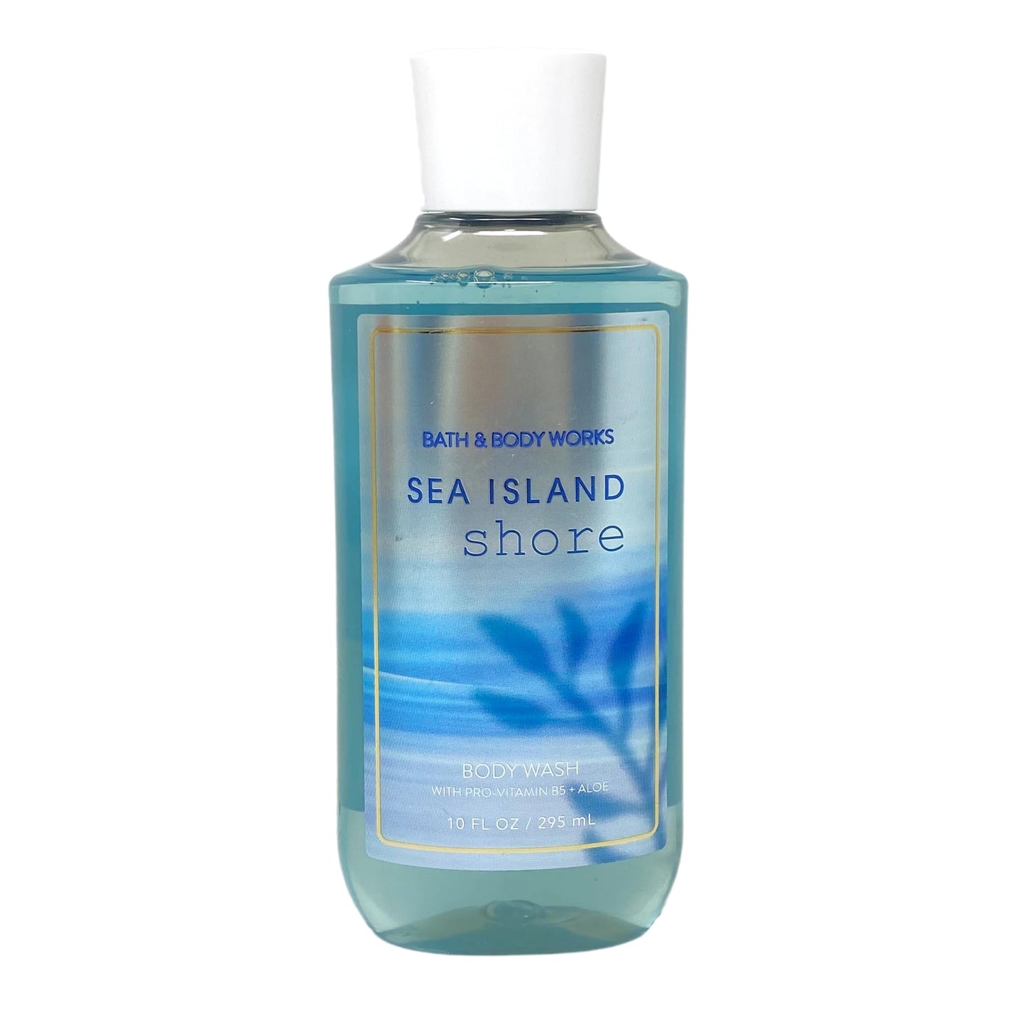Bath & Body Works Shea + Vitamin E Shower Gel, Set of 2, 10oz Each (Sea Island Shore)