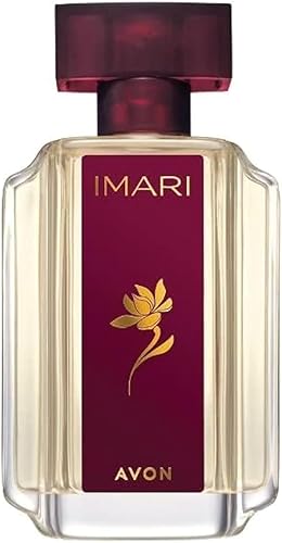 AVON Imari Eau de Toilette Spray for Women, 1.7 fl oz - Amber Floral Fragrance with Jasmine, Bergamot & Aldehydes - Clean Scent Perfume, Designer