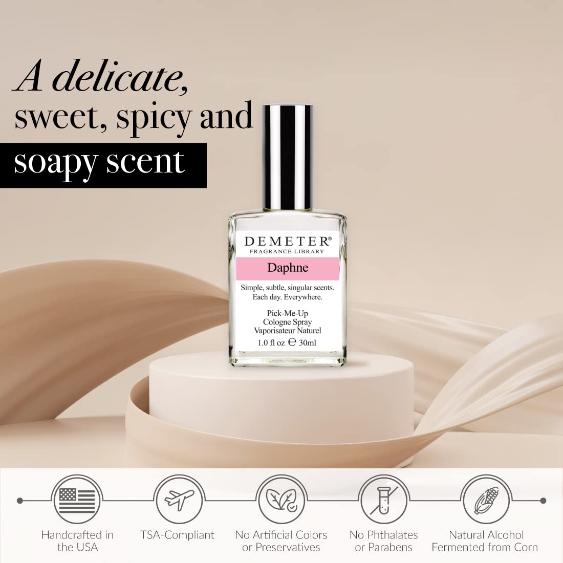 DEMETER Daphne, 1 oz Cologne Spray, Perfume for Women