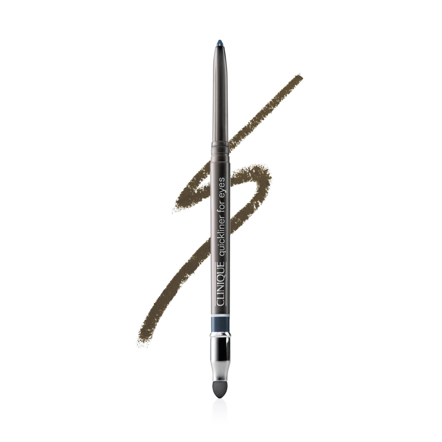 Clinique Quickliner For Eyes Eyeliner Pencil | Water Resistant, Smudge Resistant + Safe For Sensitive Eyes, Blue Grey, 1 Count