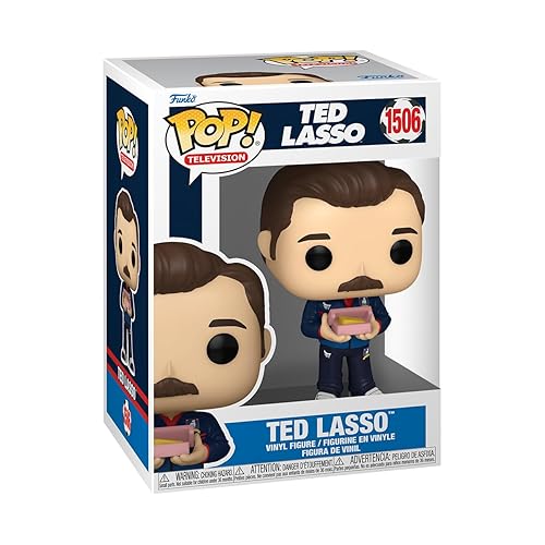 Funko POP! TV: Ted Lasso - Ted Lasso with Biscuits - Collectable Vinyl Figure - Gift Idea - Official Merchandise - for Kids & Adults - TV Fans…