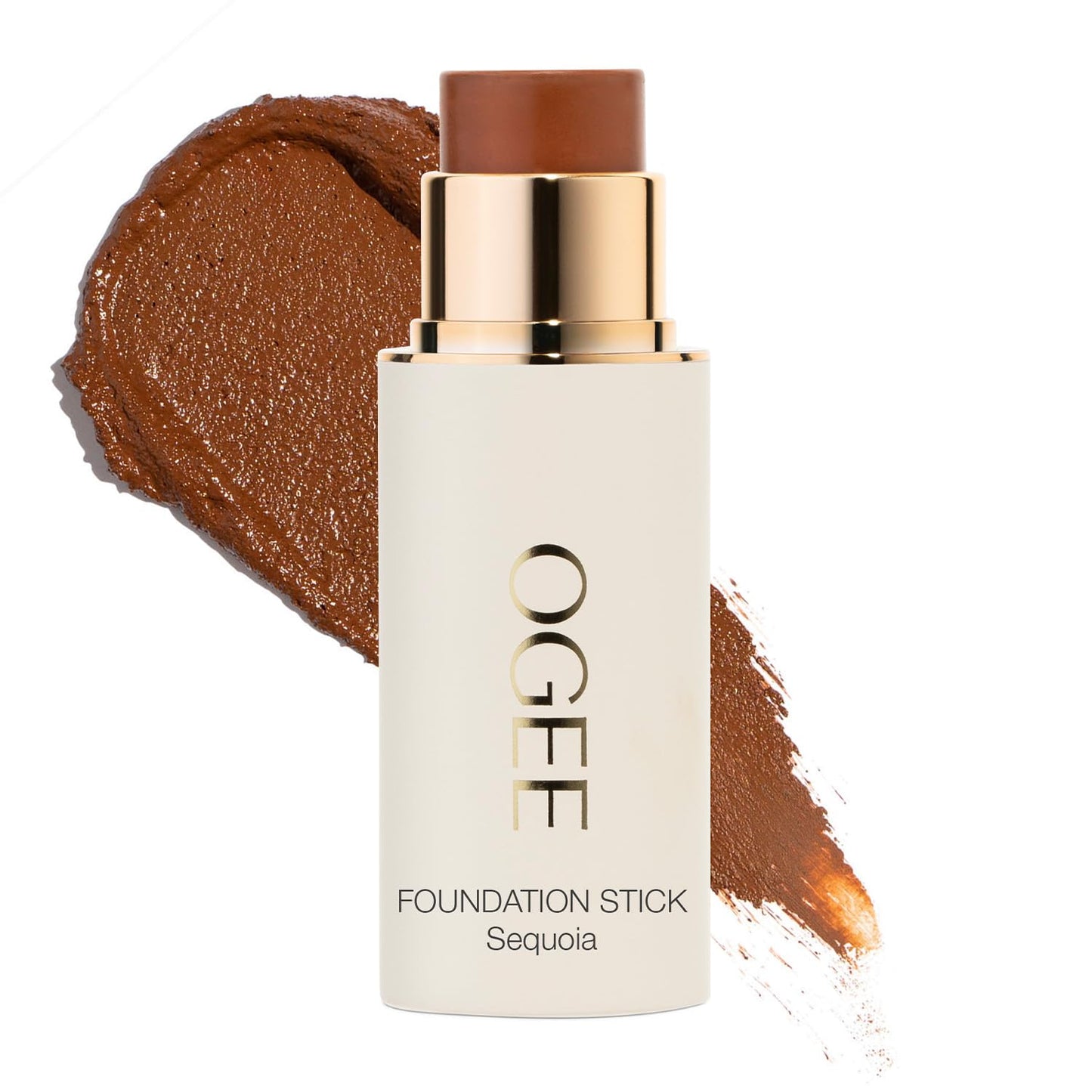 Ogee Sculpted Complexion Foundation Stick (Sequoia 13.5C - Deep Auburn, Copper Undertones) Full Coverage Foundation Makeup
