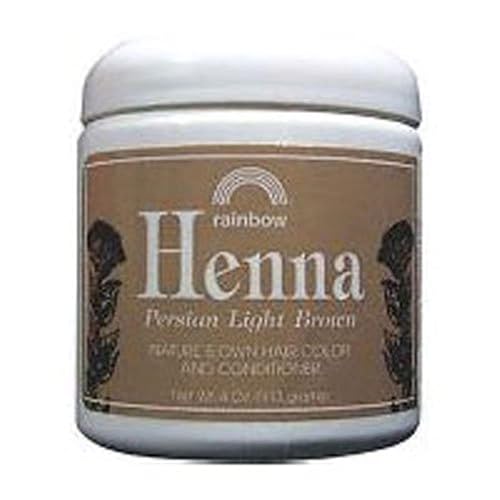 Rainbow Research - Henna Persian Light Brown Hair Color - 4 Oz, 4 pack