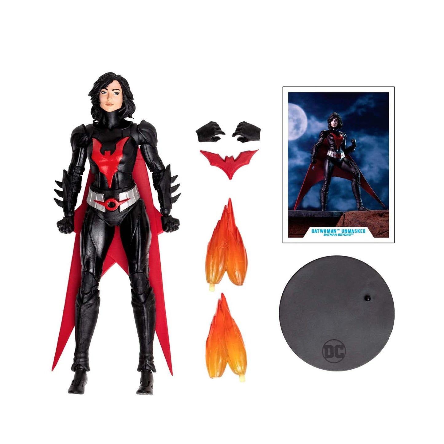 McFarlane Toys - DC Multiverse Batwoman Unmasked (Batman Beyond) 7" Action Figure with Accessories