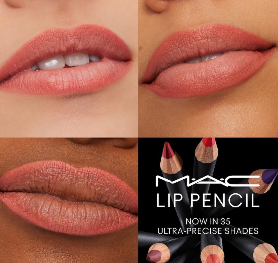 MAC Cosmetics Lip Pencil - Flamingo (Vibrant peach pink) .05 Oz/ 1.45g