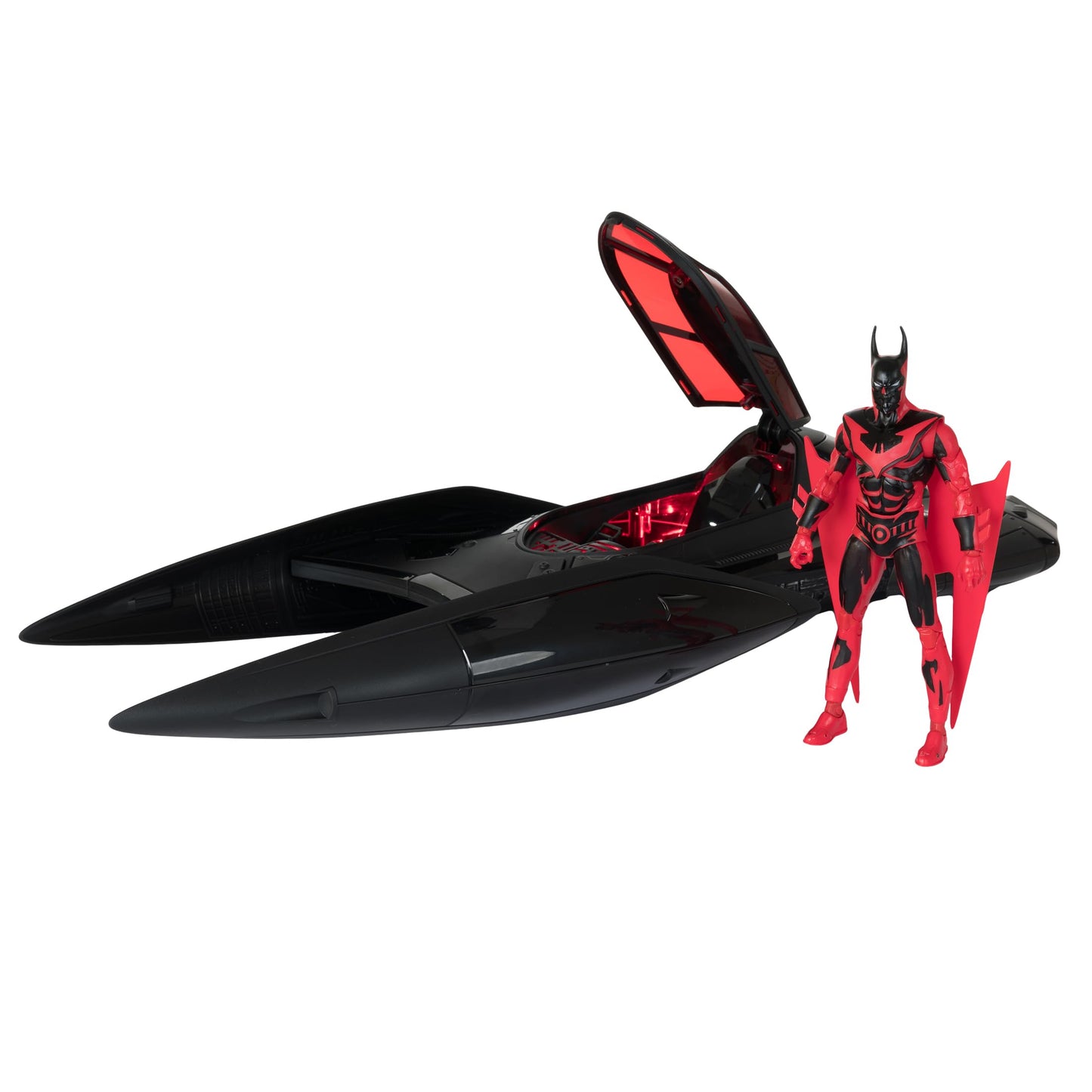 Dc Multiverse Vehicles - Batmobile with L&S (Batman Beyond)(Gold Label)