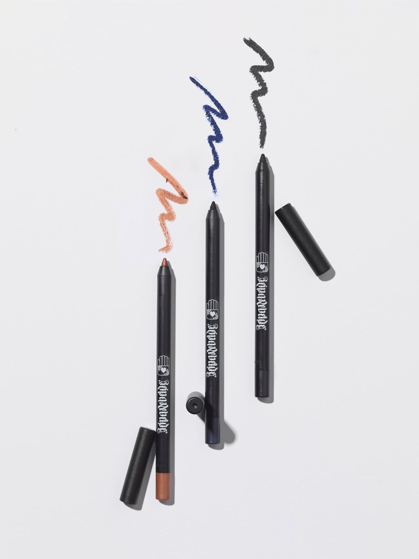 REINA REBELDE Bronze Eyeliner Pencil (Ponte Las Pilas) / Full Intensity Rich Color Payoff with Water Resistant Finish/Sharpenable/Glides on Smoothly