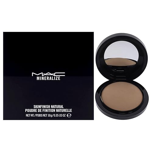 MAC Mineralize Skinfinish Natural Powder, Medium, Fresh, 0.3527 Ounce, Golden