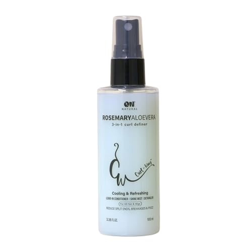 On Natural Curl-N-Wavy 3-in-1 Curl Definer (3.4 OZ, Rosemary Aloe Vera)