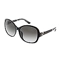 Salvatore Ferragamo SF744SLA 001 Sunglasses Black/Grey Gradient Lenses 59mm