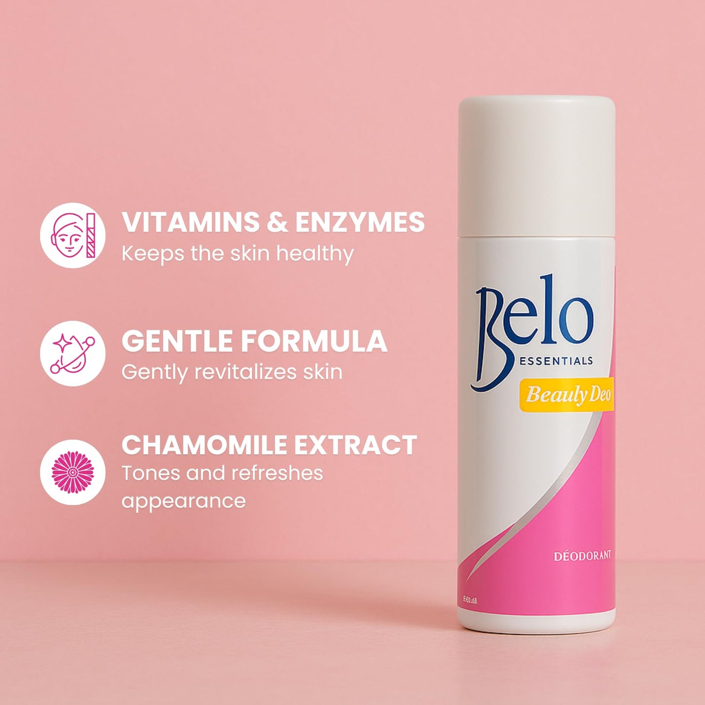 4 BELO ESSENTIALS BEAUTY DEO 40ml Beauty and Personal Care Belo Essentials