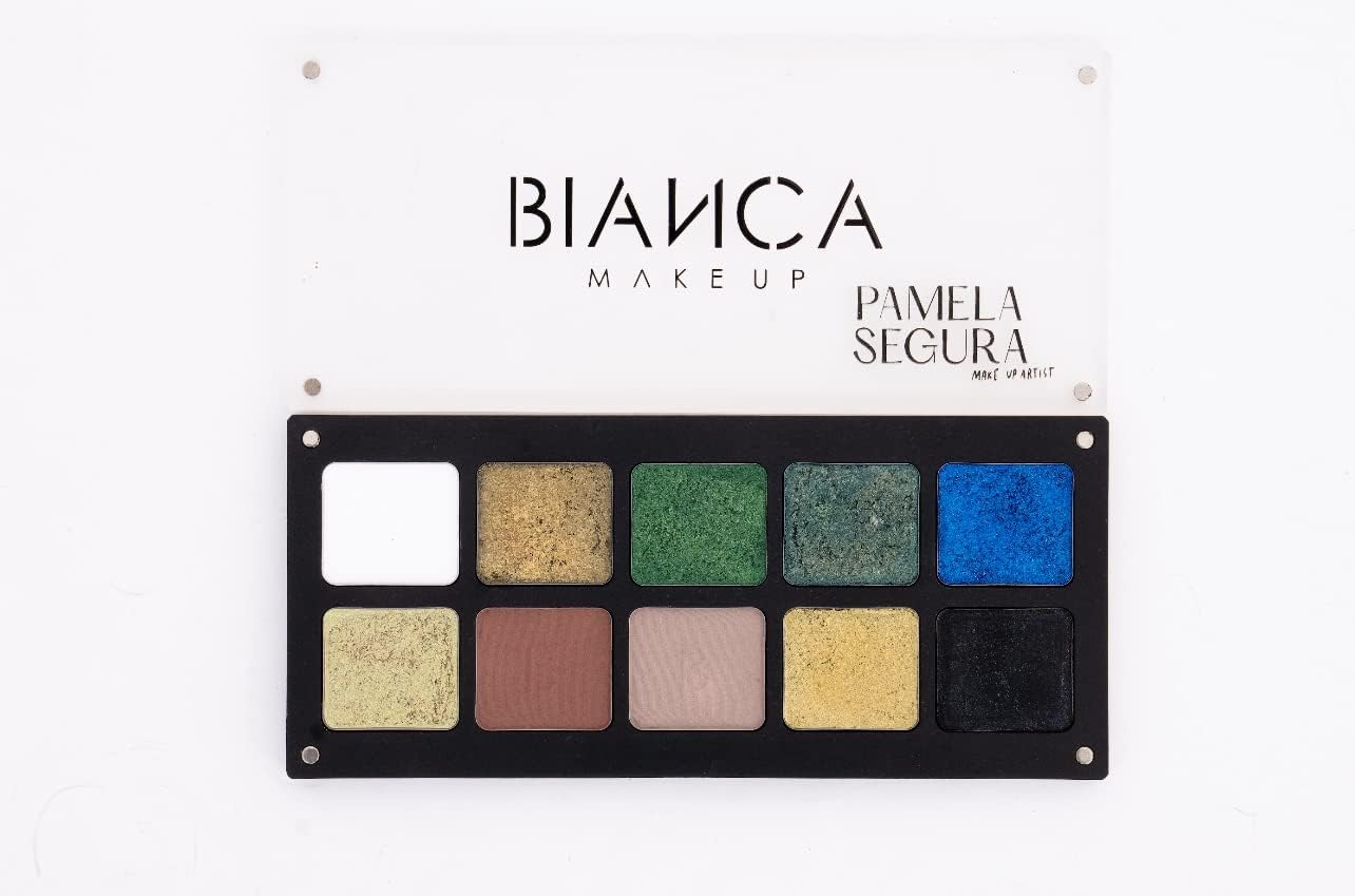 Palette Collaboration Pamela Segura - 10 Powder Colors for Professional Makeup Artists (Wicked)