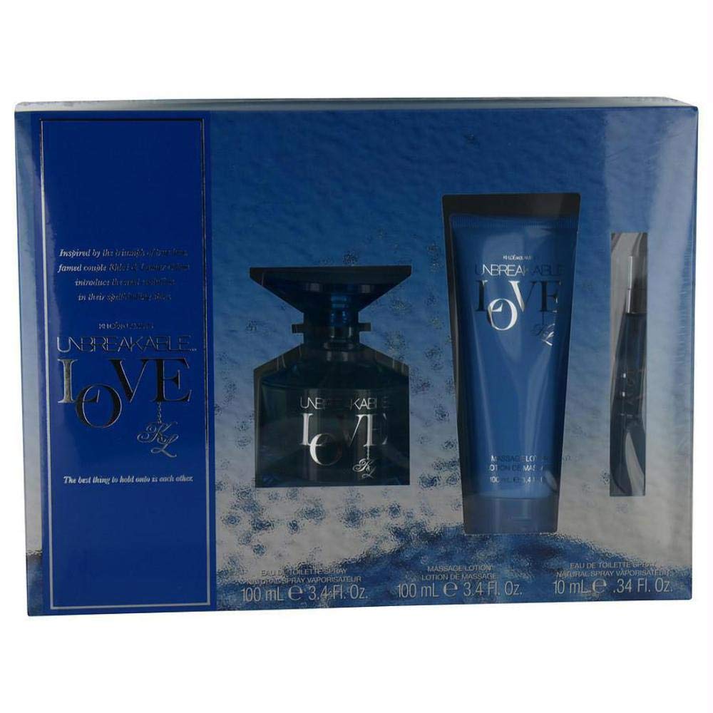 UNBREAKABLE LOVE 3 Piece Fragrance Gift Set for Men and Women