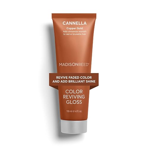 Madison Reed Color Reviving Gloss - Cannella Copper | Semi-Permanent, Color Depositing Gloss for Brunette & Red Hair, Revives Copper & Gold Tones