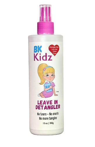 Hair Detangler Spray 10oz - Detangler Spray - No More Struggling With Tangles, White