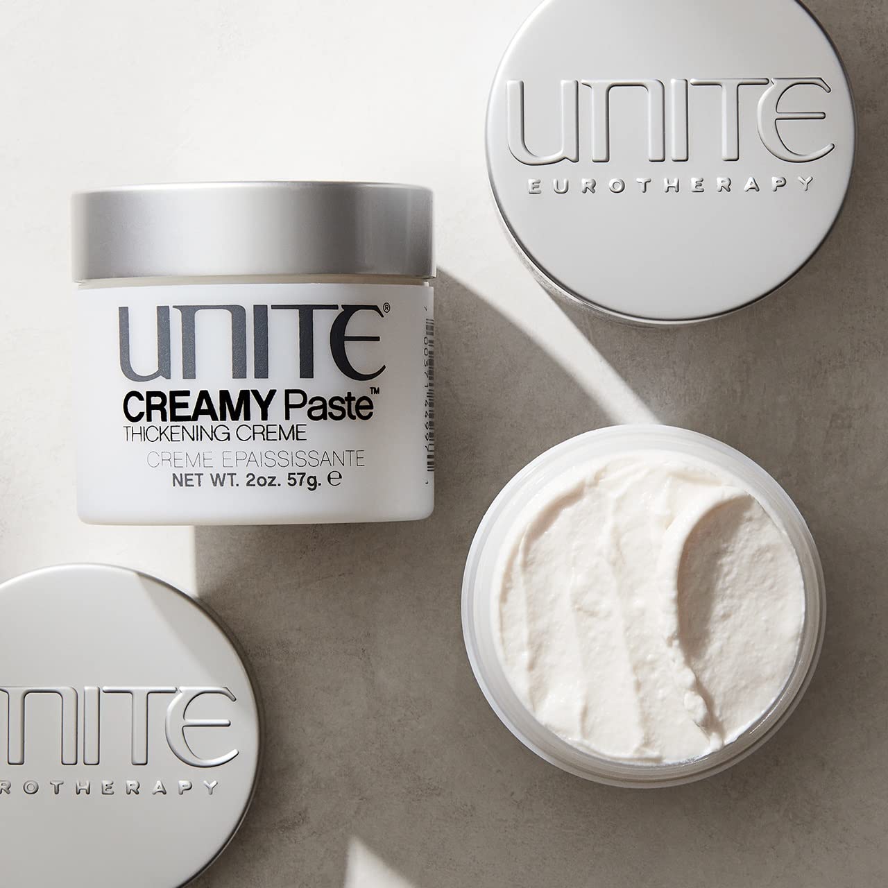 UNITE Hair - CREAMY Paste - Styling Cream for Thickness, Texture & Definition - Adds Fullness and Flexible Hold - Perfect for Fine to Medium Hair