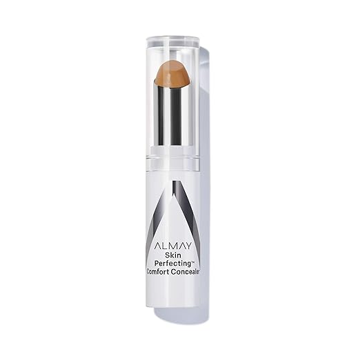Almay Skin Perfecting Comfort Concealer, Face Makeup, Full Coverage, Natural Looking Finish, Cruelty-Free, Hypoallergenic, Dermatologist Tested, 240