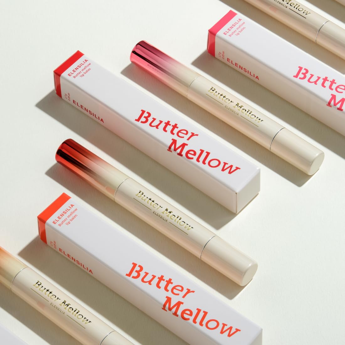 Butter Mellow Lip Balm #01 Cherry Bloom, 1.7g (0.06oz) - Moisturizing & Nourishing Lip Care for Soft, Smooth Lips Beauty and Personal Care Elensilia