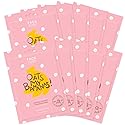 FACETORY K Beauty Face Mask Skin Care - OATS MY BANANAS CALMING Sheet Mask with Oat Extract | Milky Essence Soothes & Moisturizes (10 Pack)
