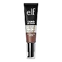 e.l.f. Camo CC Cream, SPF 30 Color-Correcting Medium-To-Full Coverage Face Foundation, Delivers An Airbrushed Finish, Vegan & Cruelty-Free, Deep 560 C