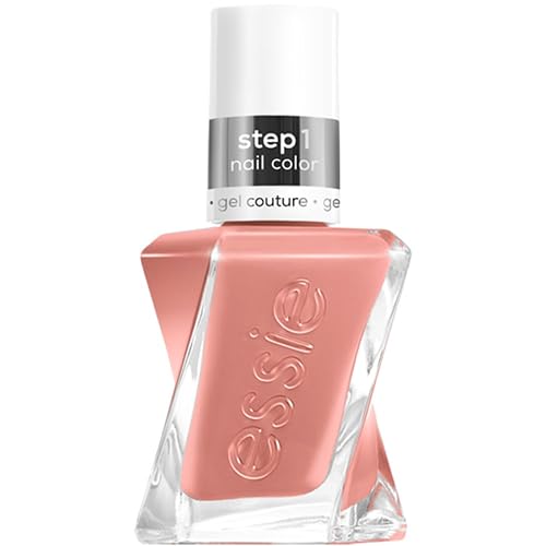 essie Gel Couture 2-Step Longwear Nail Polish, Pinned Up, Rose Pink Nude Nail Polish, 0.46 fl. oz. Beauty & Personal Care essie