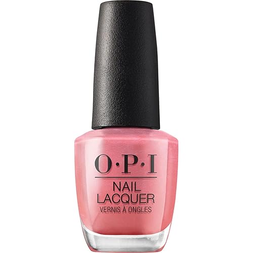 OPI Nail Lacquer Hawaiian Orchid | Sheer Soft Pink Pearl Chip Resistant Nail Polish | Vegan, Fast Drying, Streak Free