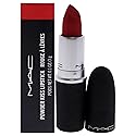 MAC Powder Kiss Lipstick - 929 You Re Buggin Lady Lipstick Women 0.1 oz