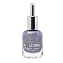 Nailtopia - Plant-Based Chip Free Nail Lacquer - Non Toxic, Bio-Sourced, Long-Lasting, Strengthening Polish - Stay Inspired (Medium Purple With Gold Beauty & Personal Care Nailtopia