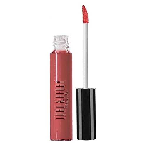 Lord & Berry Timeless Kissproof Semi Matte Liquid Lipsticks Ultra Light & Thin Coverage for Smooth & Nourished Lips Long Lasting Lipstick for Women