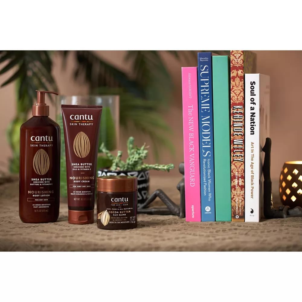 Cantu For Skin + Hair Hemp Seed Oil Raw Blend 5.5 Ounce Jar