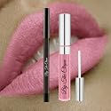 By The Clique Premium Light Pink Matte Lip Kit | Lipstick and Lip Liner Pencil Set | Blushing Bride…