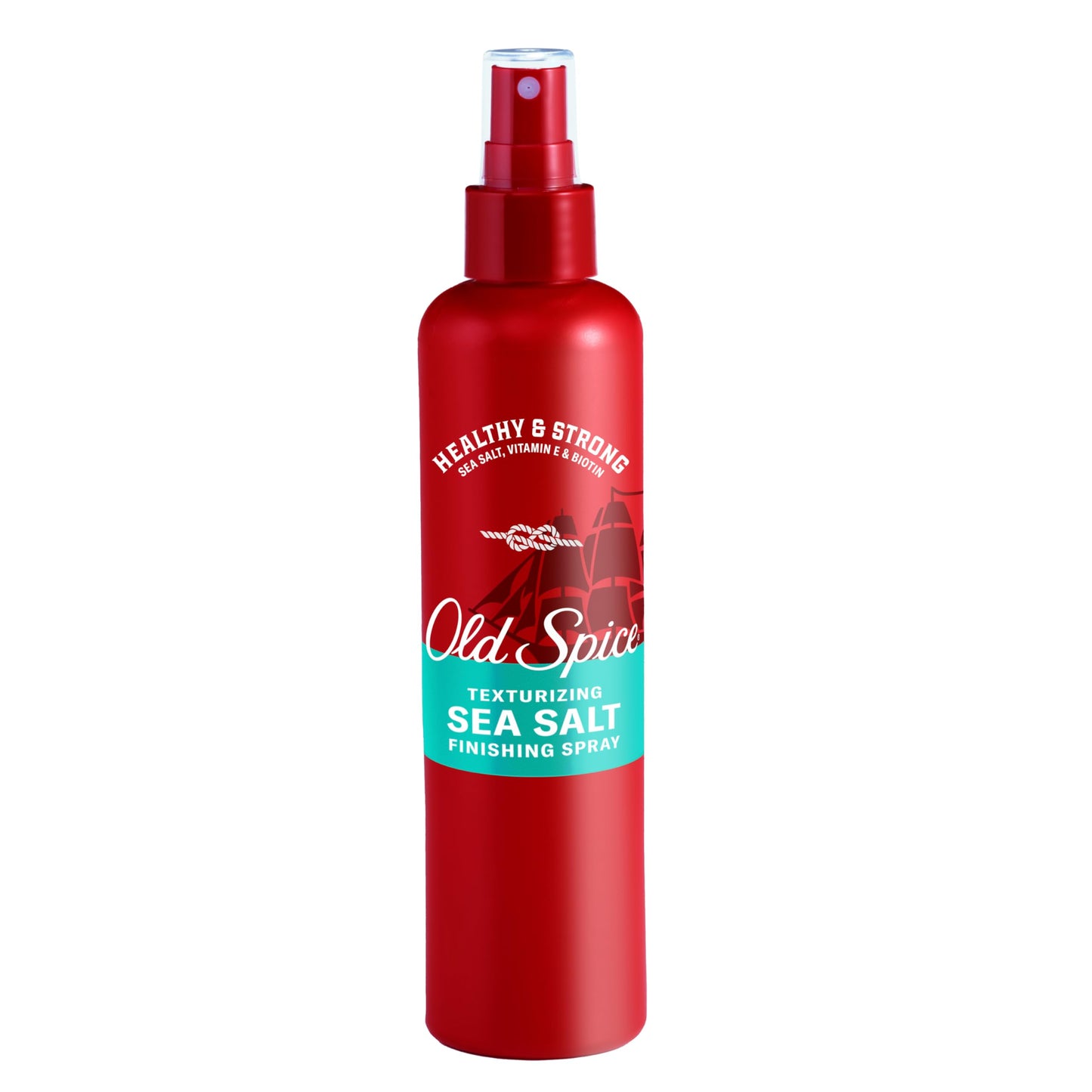 Old Spice Mens Sea Salt Hair Spray, Texturizing Finishing Spray for All Hair Types, Healthy & Strong with Vitamin E & Biotin, Medium Hold, 8.5 fl oz