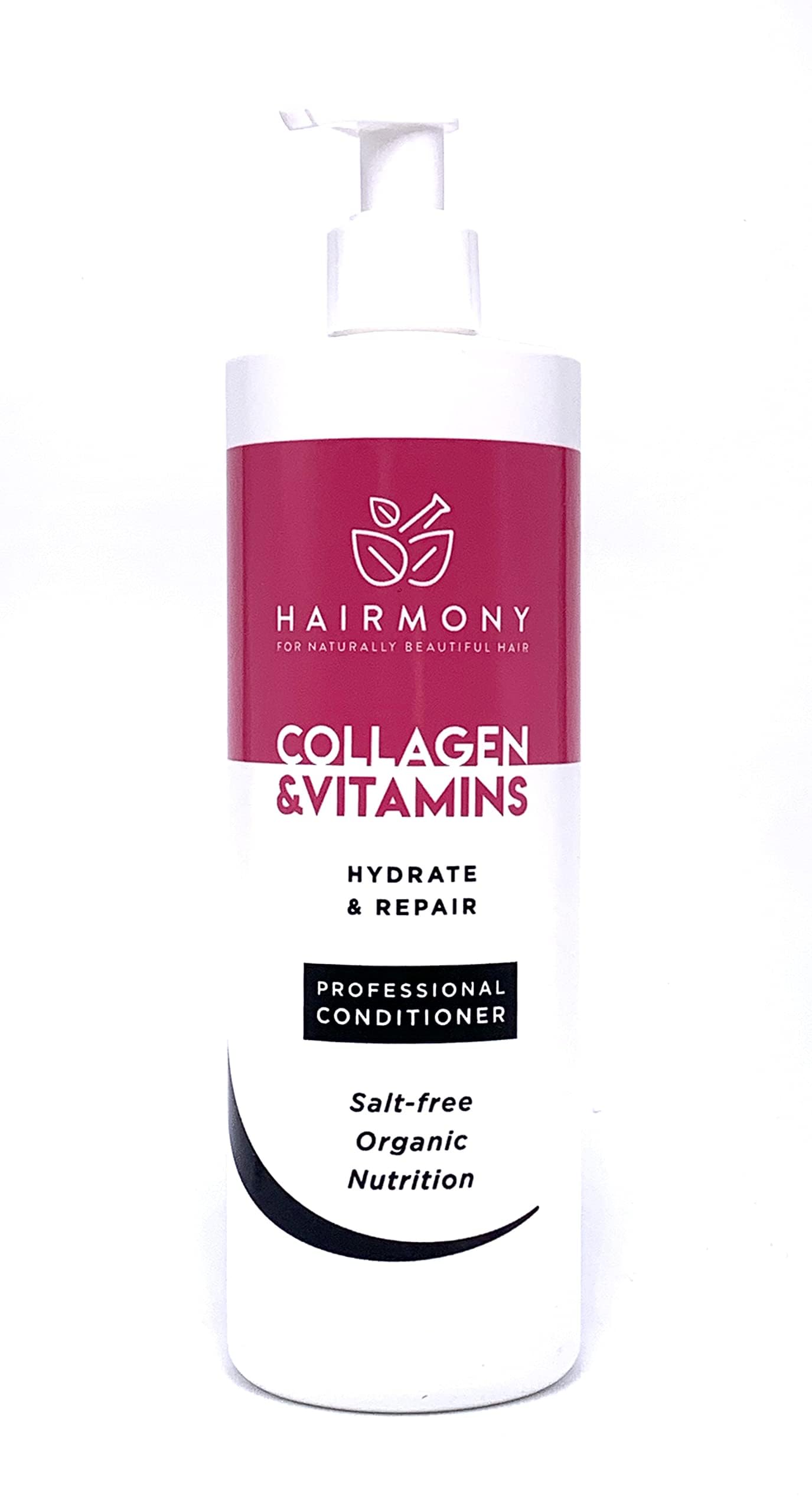 Hairmony Professional Kit for Strengthening & Damaged Hair, Absolute Repair Shampoo 32 fl.oz. + Collagen & Vitamins Conditioner 32 fl.oz
