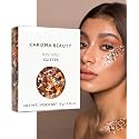 KARIZMA Rose Gold Glitter. 10g Chunky Face Hair Eye and Body Sparkles for Women. Rave Festival Accessories, Cosmetic Makeup. Loose Glitz Set