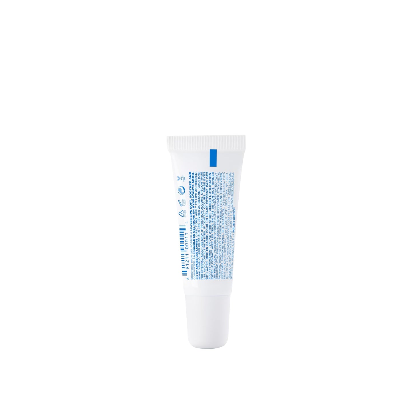 Malin + Goetz Lip Moisturizer for Men & Women, 0.3 Fl. Oz. - Hydrating Lip Gel for Chapped Lips, Nourishing Dry Lip Treatment, Vegan & Cruelty Free