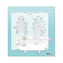 SMART by Simple Memory Art Human Skeleton Shower Curtain - EVA Vinyl, 71" x 71"