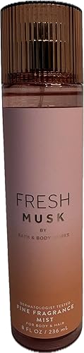 Bath & Body Works Fresh Musk Fine Fragrance Mist 8 Ounces