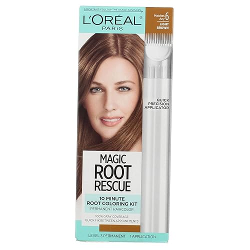 Loreal Permanent Hair Color, Level 3, Light Brown Shade 6, 1 ea (Pack of 3)