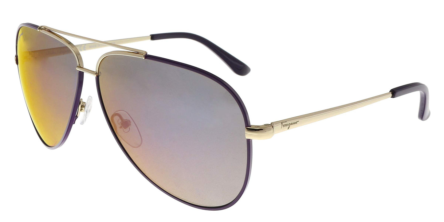 Ferragamo Women's Sf131s 60Mm Sunglasses, Green