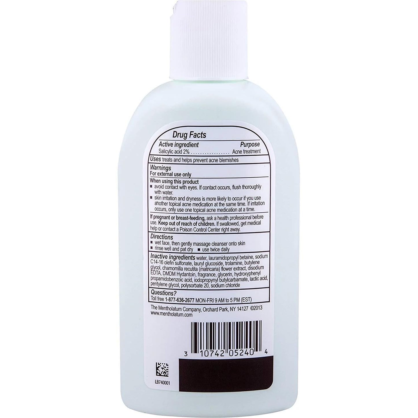 Phisoderm Anti-Blemish Gel Cleanser 6 oz