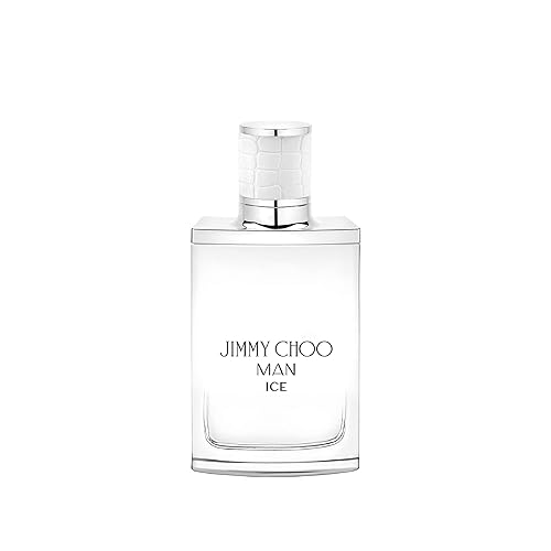 JIMMY CHOO - Man Ice Eau de Toilette - Men's Fragrance - Aromatic Woody - With notes of Mandarin, Vetiver & Musk - 1.7 Fl Oz