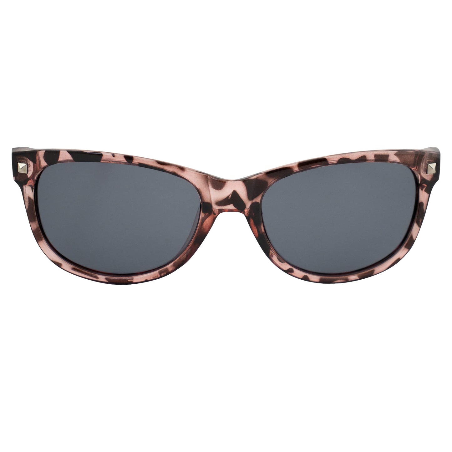 Islander Eyes Barbados Polarized Sunglasses for Women Pink Tortoise Frame w/Smoke Lens