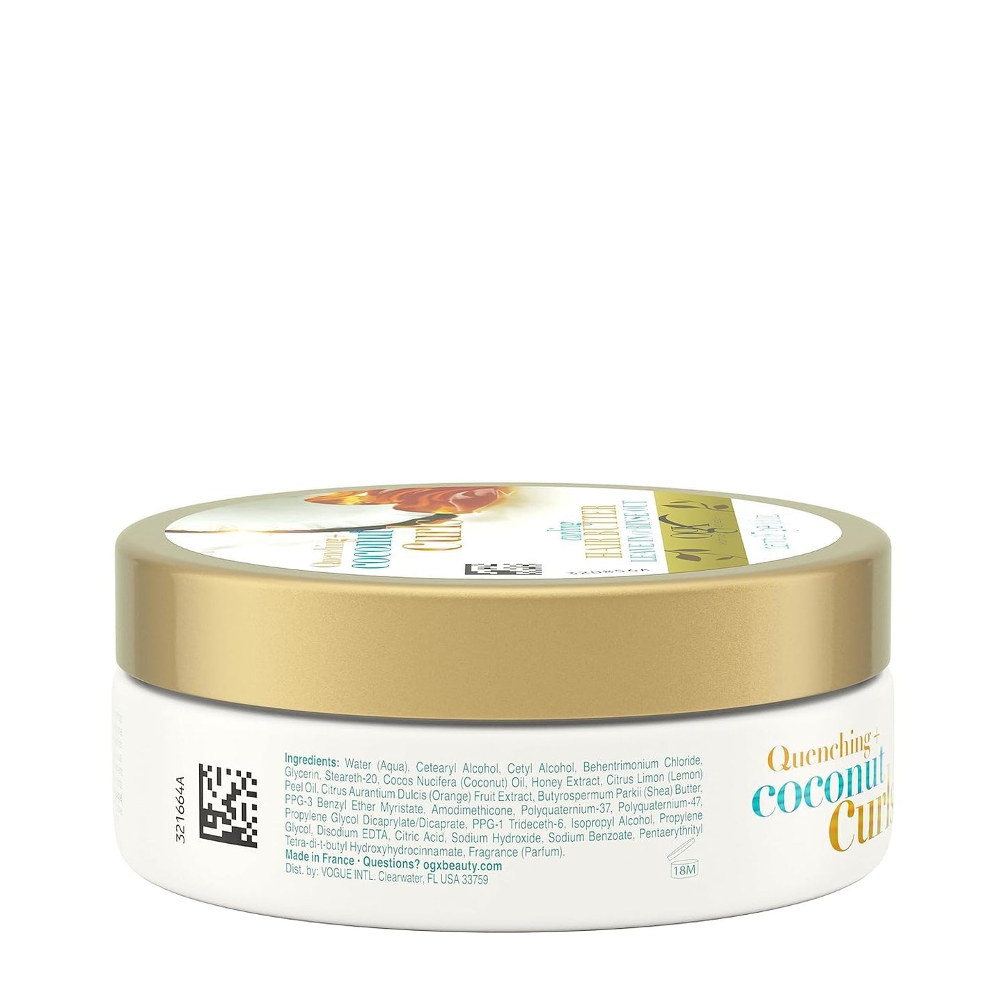 Ogx Quenching Coconut Curls Curling Hair Butter 6.6oz (2 Pack)