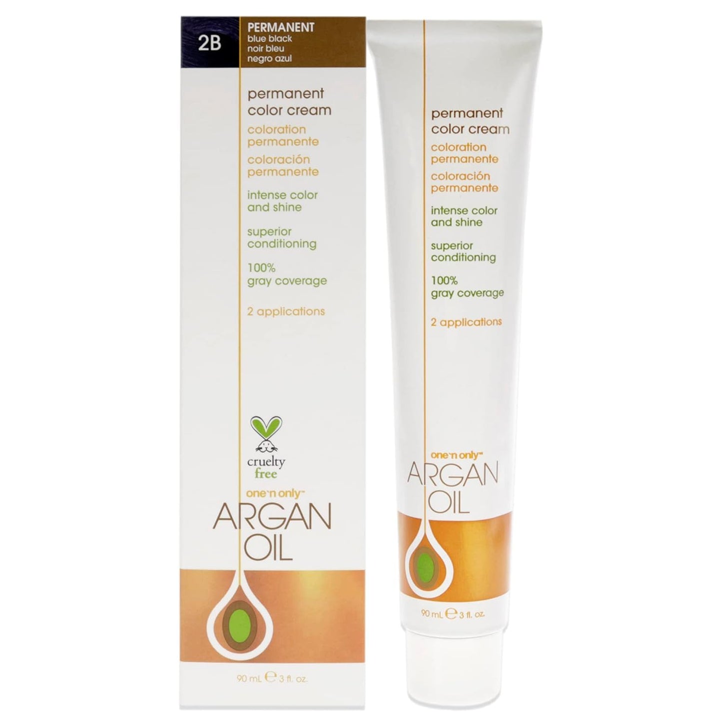 One N' Only Permanent Hair Color - Permanent Hair Dye Made with Argan Oil - Delivers Rich, Accurate Tones with Gray Coverage - Improves Moisture