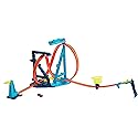 Hot Wheels Toy Car Track Set, Infinity Loop Kit Playset with 1:64 Scale Car, 2 Ways to Play, Stunt & Jumps