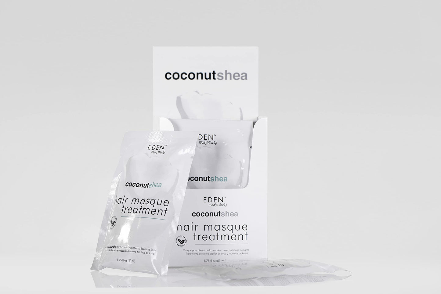 EDEN BodyWorks Coconut Shea Hair Masque 1.75 Oz- Packaging May Vary