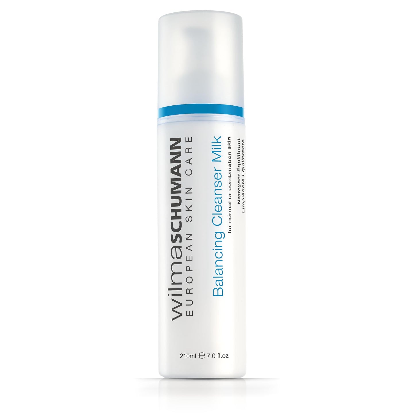 WILMA SCHUMANN Balancing Facial Cleanser Milk, Daily Face Wash, Facial Cleanser for Normal Skin, 7 oz
