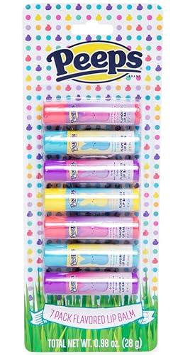 Peeps Flavored Lip Balm 7 Pack