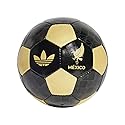 adidas Mexico Gold Kit Club Soccer Ball - Special Collection Soccer Ball in Black and Gold Colors with Trefoil and Team Badge, Size 5, Requires…