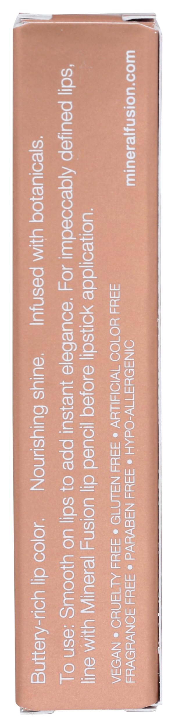 Mineral Fusion, Lipstick Butter Honeysuckle, 0.06 Ounce